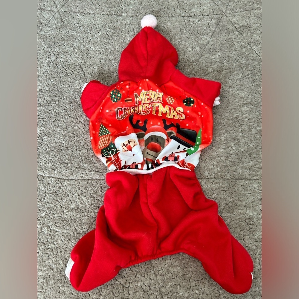 Dog Christmas Outfit